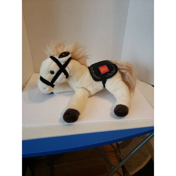 Wells Fargo Plush Pony Legendary Pony 2014 Plush El Toro~14" Cream Collectible
